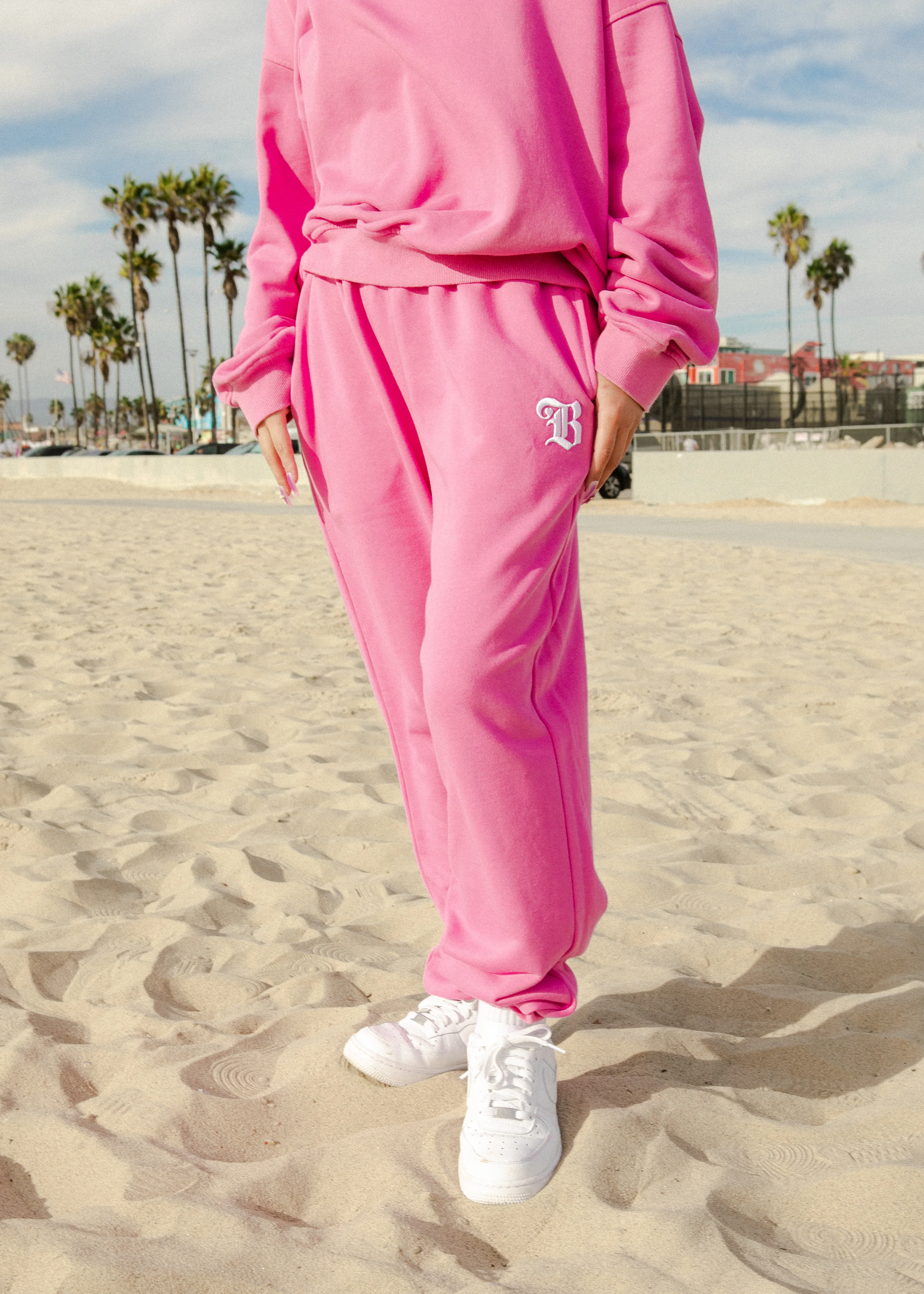 B Love Sweater - Pink Rose - Image 3