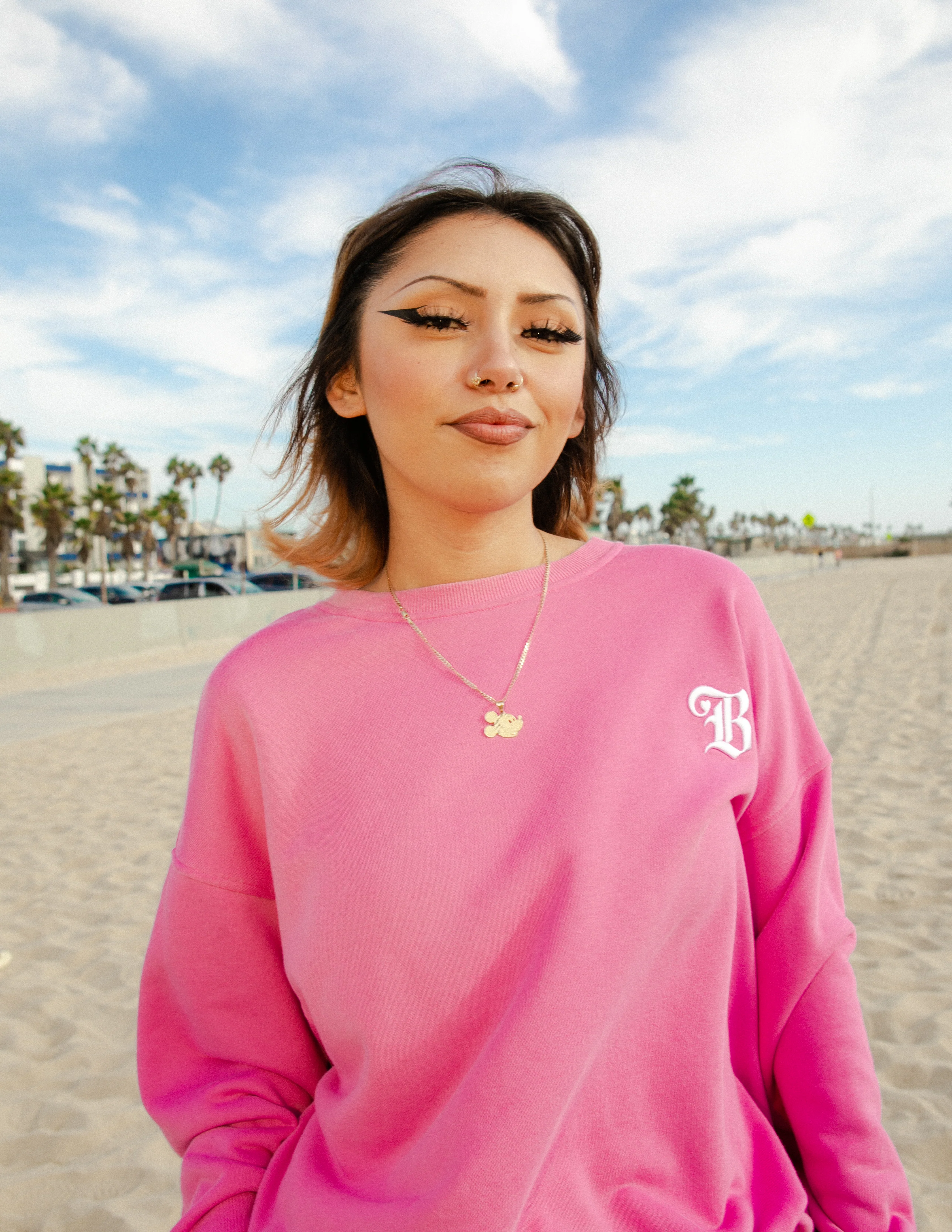 B Love Sweats - Pink Rose - Image 3