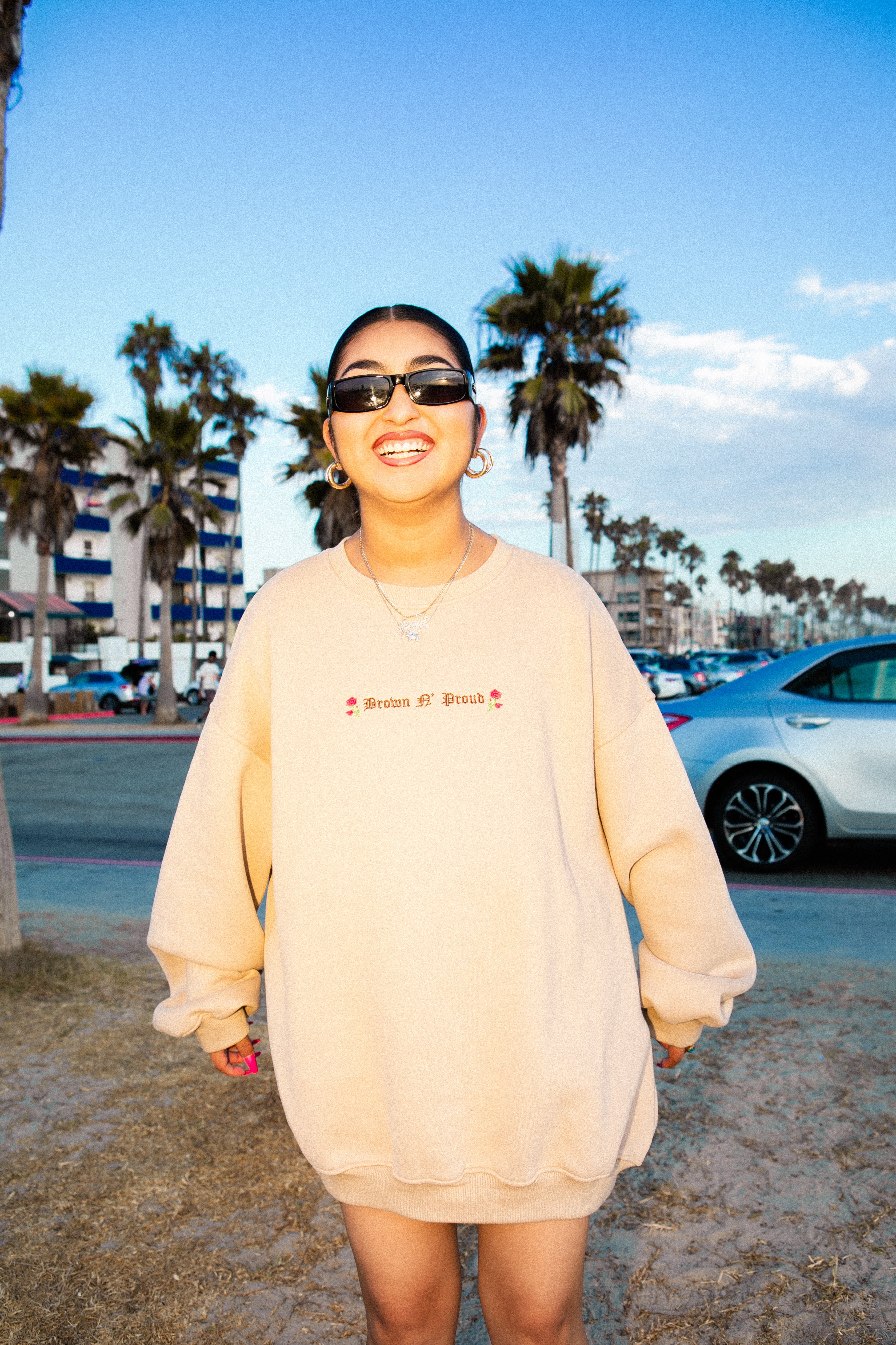 Brown 'N Proud Embroidered Sweater - Image 5