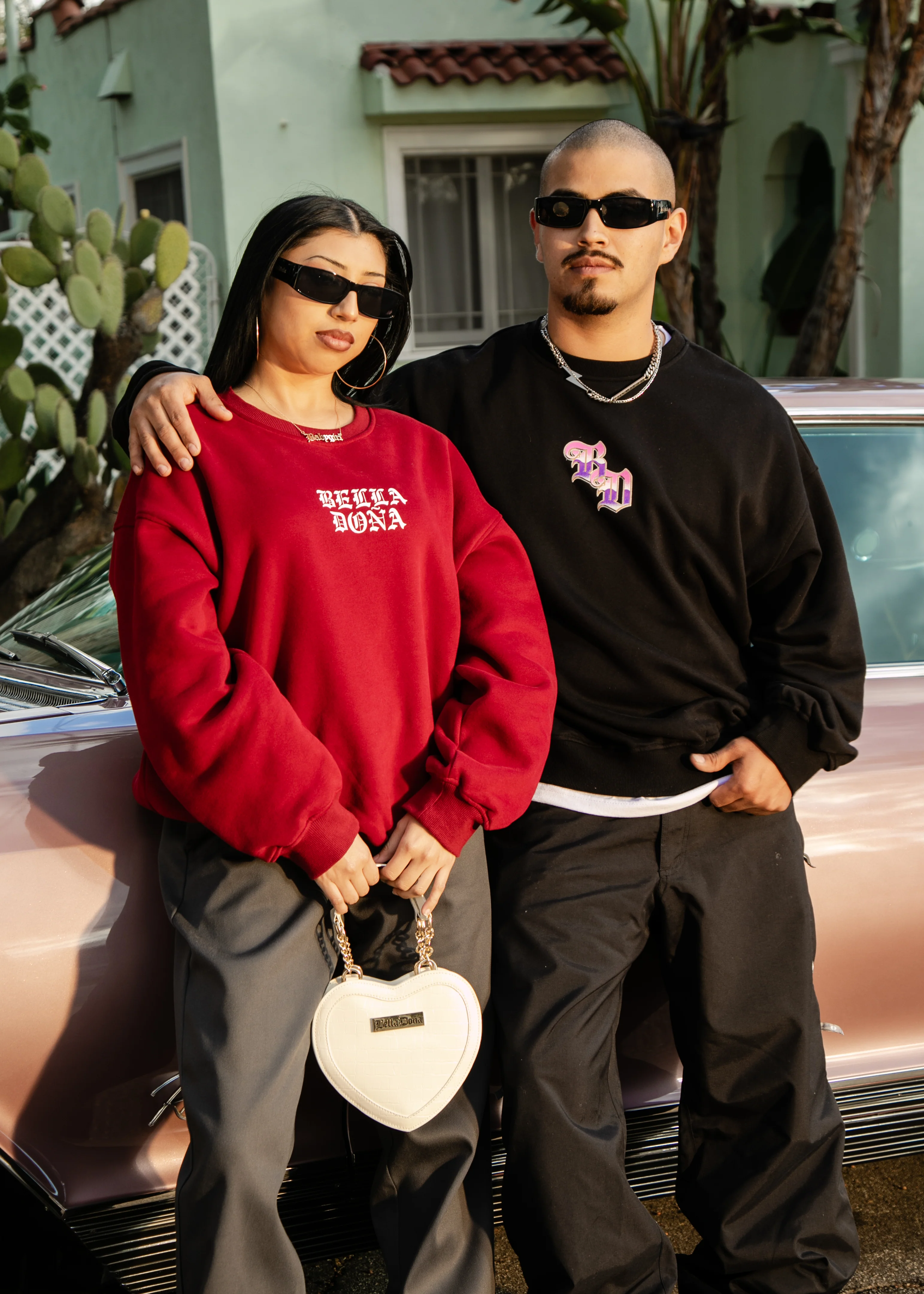 Lovergirl Sweater - Burgundy - Image 2