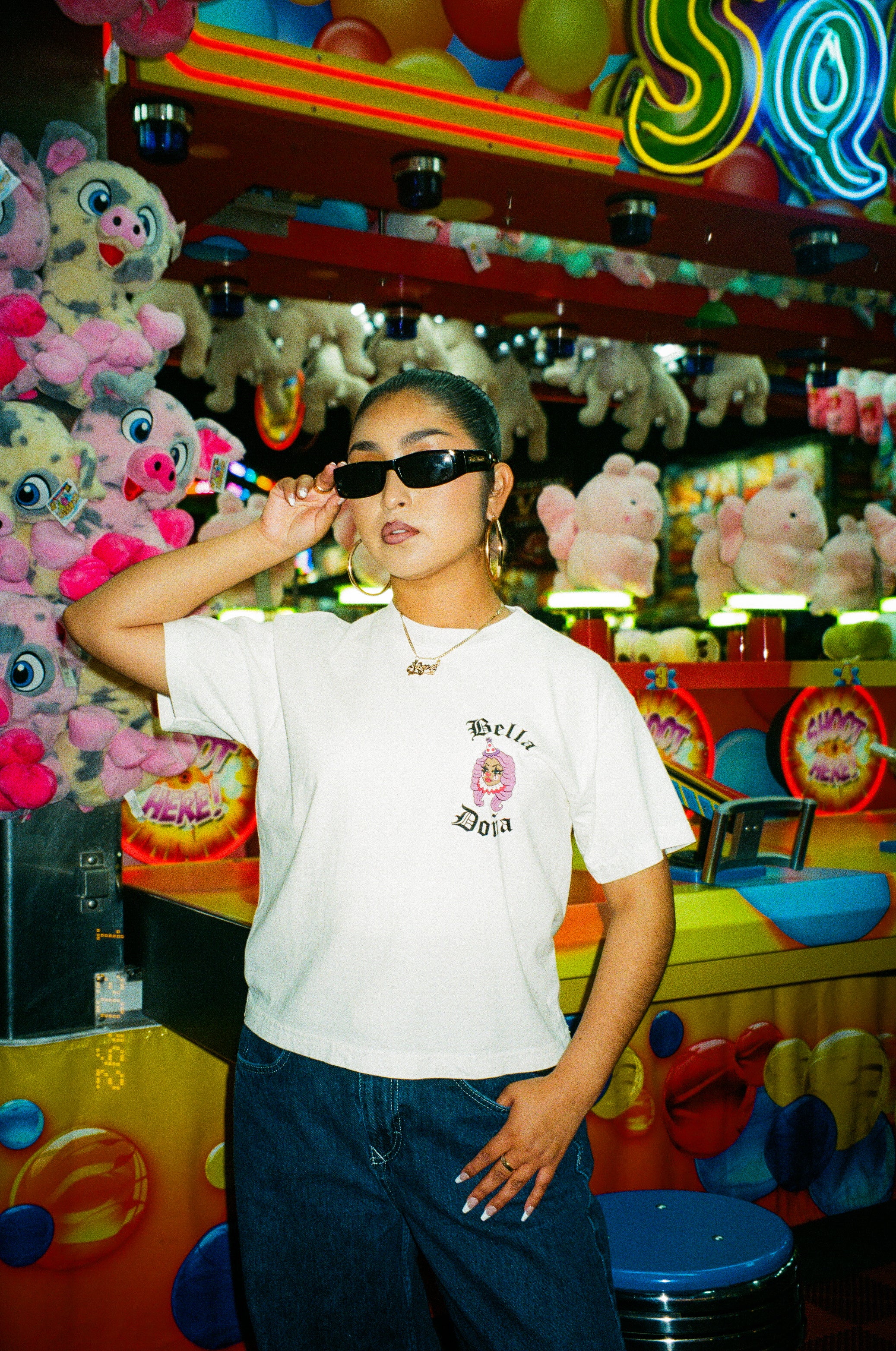 Payasita Boxy Tee - Off  White - Image 2