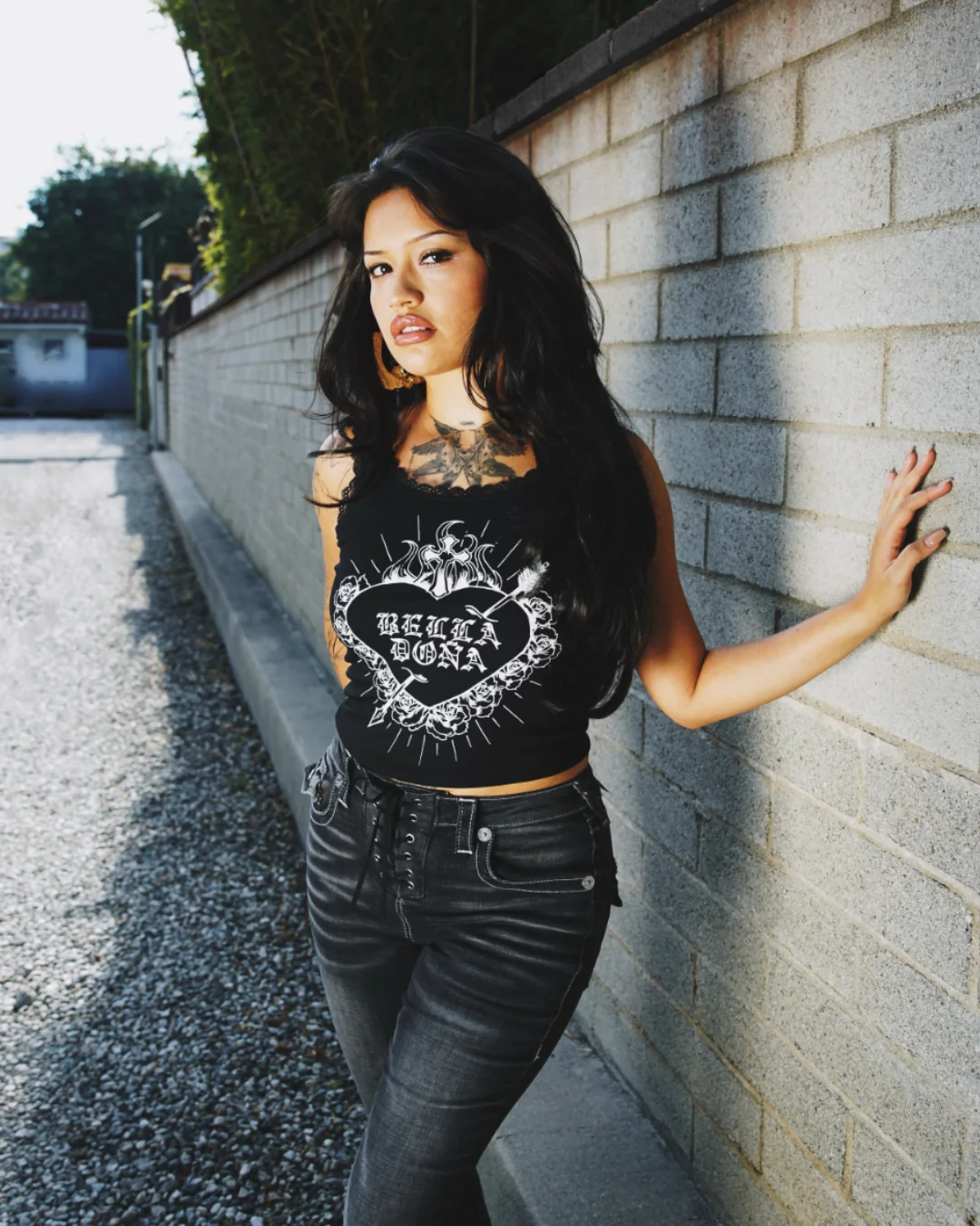 Sacred Heart Tank- Black - Image 3
